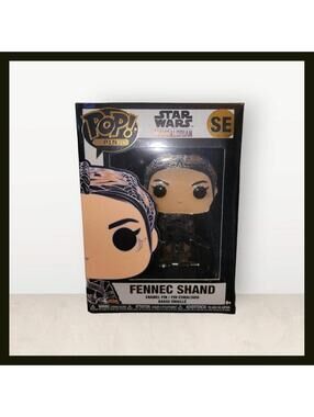 Funko Pop! Pin Star Wars The Mandalorian Fennec Shand Enamel Pin